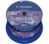 VERBATIM DVD+R DoubleLayer 8,5GB/ 8x/ MATT SILVER/ 50pack/ spindle (43758)