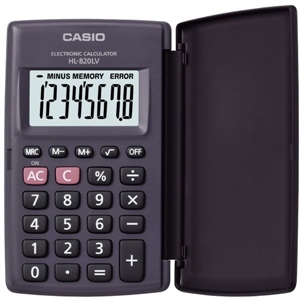 Kalkulačka CASIO HL 820LV BK