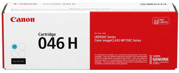 Canon originální toner CRG-046H C, azurová (1253C002)