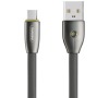 REMAX datový kabel Knight / RC-043m / USB 2.0 typ A samec na USB 2.0 micro-B / 1m / černý (RC-043m black)