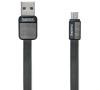 REMAX datový kabel Platinum / RC-044m / USB 2.0 typ A samec na USB 2.0 micro-B / 1m / černý (RC-044m black)