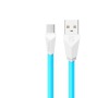REMAX datový kabel Alien / USB2.0 typ A samec na USB 2.0 micro-B / 1m / modrý (RC-030m blue)