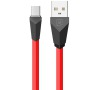 REMAX datový kabel Alien / USB2.0 typ A samec na USB 2.0 micro-B / 1m / červený (RC-030m red)