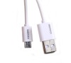 REMAX datový kabel Fast Charging / USB 2.0 typ A samec na USB 2.0 micro-B / 1m / bílý (RC-Fast m white)