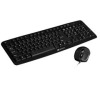 Canyon set standardní klávesnice, USB, CZ, voděodolná + optická myš 1.000 dpi,, černá