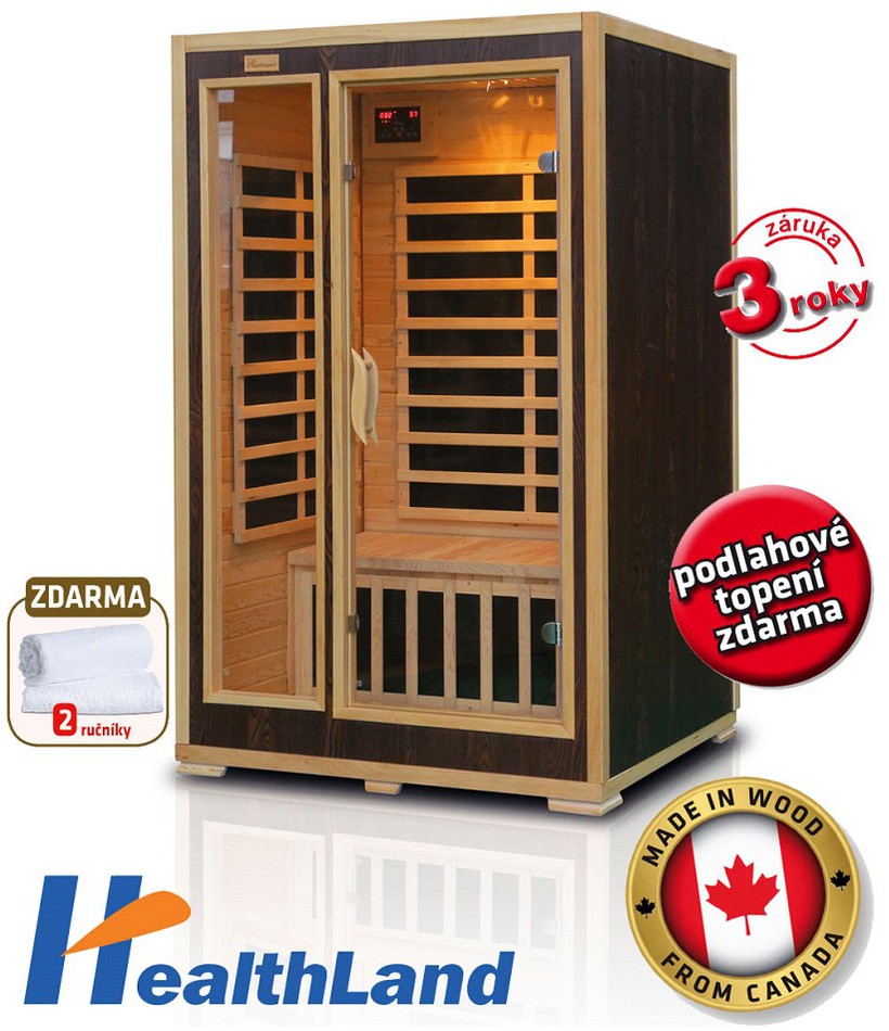 Infrasauna HealthLand Economical 2022 Carbon
