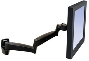 ERGOTRON 200 Series Wall Mount Arm, 1 Extension - nástěnný držák, max. 38" LCD (45-233-200)