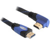 Delock Kabel High Speed HDMI s Ethernetem – HDMI A samec > HDMI A samec pravoúhlý 2 m (82956)