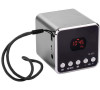 emGo TR533B soundbox - rádio, MP3, USB, microSD přehrávač, Bluetooth, šedá