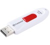 Transcend 4GB JetFlash 590, USB 2.0 flash disk, bílo/červený (TS4GJF590W)