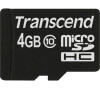 Transcend 4GB microSDHC (Class 10) paměťová karta (bez adaptéru) (TS4GUSDC10)