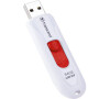 Transcend 64GB JetFlash 590W, USB 2.0 flash disk, bílo/červený (TS64GJF590W)