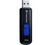 Transcend 64GB JetFlash 500, USB 2.0 flash disk, černo/modrý (TS64GJF500)