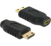 Delock adaptér HDMI-C mini samec > HDMI-D micro samice (65343)