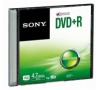 SONY DVD+R 4,7GB Slim case (120 min) (DPR47SS)