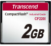 Transcend 2GB INDUSTRIAL TEMP CF220I CF CARD (SLC) Fixed disk and UDMA5 (TS2GCF220I)