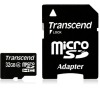 Transcend 32GB microSDHC (Class 4) paměťová karta (s adaptérem) (TS32GUSDHC4)