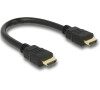 Delock Kabel High Speed HDMI Ethernet – A samec / samec25 cm (83352)