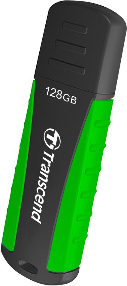 Transcend 128GB JetFlash 810 USB 3.1 (Gen 1) flash disk, černo/modrý, odolá nárazu, tlaku, prachu i vodě (TS128GJF810)