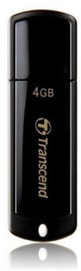 Transcend 4GB JetFlash 350, USB 2.0 flash disk, černý (TS4GJF350)