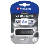 VERBATIM USB flashdisk 8GB USB 3.0 V3 USB Drive (49171)