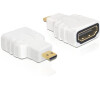 Delock HDMI adaptér A/samice > micro D/samec, Ethernet (HEC) (65276)