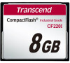 Transcend 8GB INDUSTRIAL TEMP CF220I CF CARD (SLC) Fixed disk and UDMA5 (TS8GCF220I)