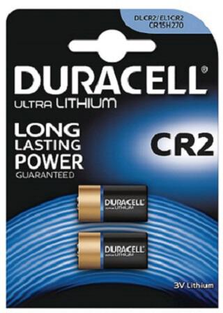 DURACELL Baterie - CR2 3V Lithium Battery, 3 V - 2 Pack