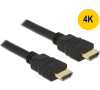 Delock kabel High Speed HDMI s Ethernet – HDMI A samec > HDMI A samec 4K 1m (84752)