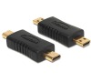 Delock adaptér HDMI micro D samec > HDMI micro D samec