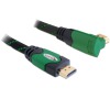Delock Kabel High Speed HDMI with Ethernet – HDMI A samec > HDMI A samec pravoúhlý 2 m (82952)