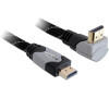 Delock Kabel High Speed HDMI s Ethernetem – HDMI A samec > HDMI A samec pravoúhlý 3 m (83045)