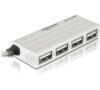 Delock externí slim USB 2.0 hub 4portový (87445)
