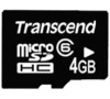 Transcend 4GB microSDHC (Class 6) paměťová karta (bez adaptéru)