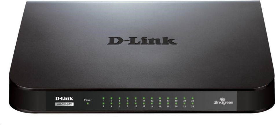 D-Link GO-SW-24G 24-Port GIGABIT EASY DESKTOP SWITCH (GO-SW-24G/E)