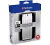 VERBATIM HDD 2.5" 750GB Traveller USB 3.0, SILVER