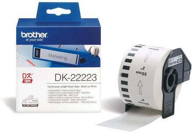 BROTHER DK-22223 papírová role (50mm x 30.48 m) (DK22223)