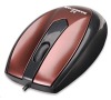 MANHATTAN Myš MO1 Optical Mini Mouse 1000dpi, vínová (177979)