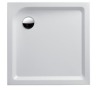 Čtvercová sprchová vanička iCon 80, bílá