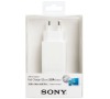 Sony CP-AD2M2WC nabíječka 2xUSB, 3.0A, kabel USB A-B, bílá