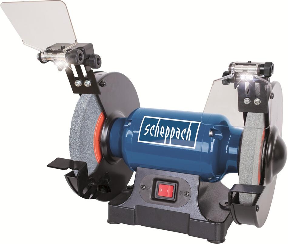 Dvoukotoučová bruska Scheppach SM 200 L
