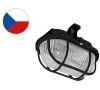 Panlux OVAL LED přisazené nástěnné svítidlo - neutrální,  černá, transp.