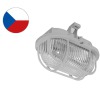 Panlux OVAL LED přisazené nástěnné svítidlo - neutrální,  šedá, transp.