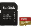 SanDisk Extreme micro SDHC 32 GB 100 MB/s A1 Class 10 UHS-I V30, adapter (SDSQXAF-032G-GN6MA)