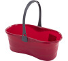 Vědro Lamart LT8038 PUSH 13 l, červené
