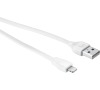 TRUST Flat Lightning Cable 20cm - white