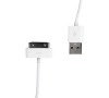 WE Datový kabel iPhone 4 100cm bílý