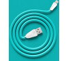Datový kabel ALIEN, micro USB, barva bílo-modrá (AA-1138)