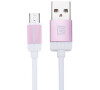 Datový kabel Lovely, micro USB, barva růžová (AA-1132)