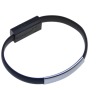 Datový kabel BRACELET iPh5/6 nabíjecí black